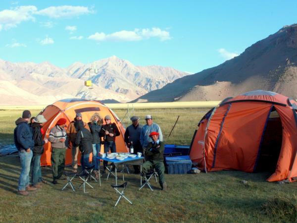 Horse riding across the Andes