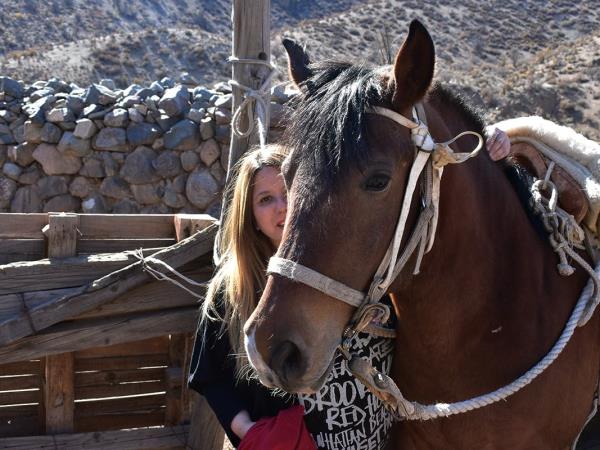 Horse riding across the Andes