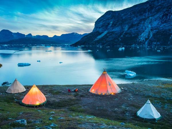 Greenland luxury glamping vacation
