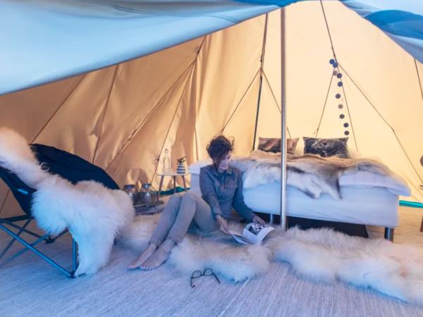 Greenland luxury glamping vacation
