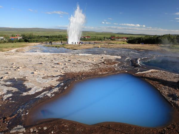 Iceland in summer vacation