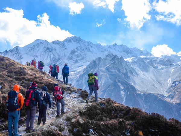 Langtang trek in Nepal, small group 