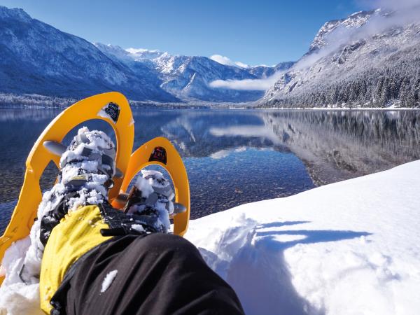 Snowshoeing & winter walking in Julian Alps, Slovenia