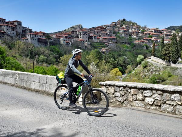 Mountain biking vacation in Greece