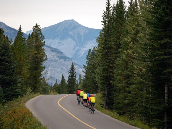 Canadian Rockies cycling vacation