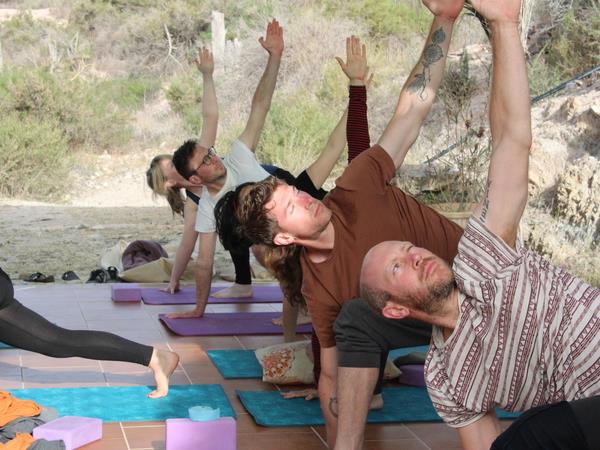 Hatha yoga retreat in Spain