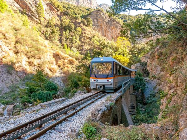 London to Italy and Athens rail vacation