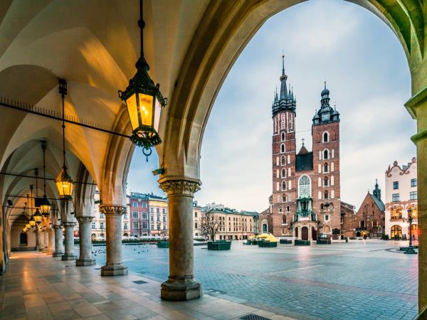 London to Poland and Ukraine by rail vacation