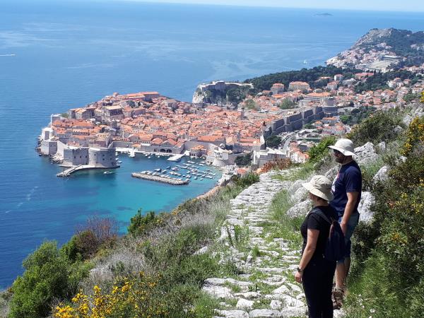 Croatian coast walking tours, self guided