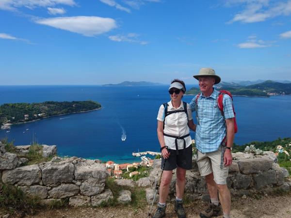 Croatian coast walking tours, self guided