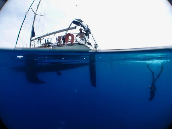 Freediving and sailing vacation in Greece