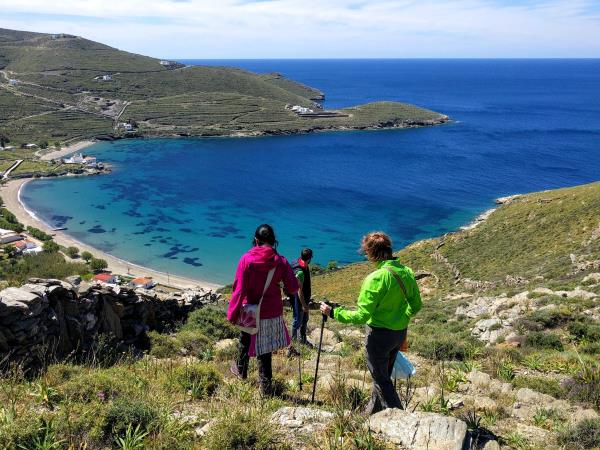 Hiking vacations in Kythnos island, Greece