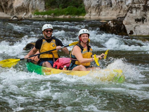 Guided kayak vacation in France