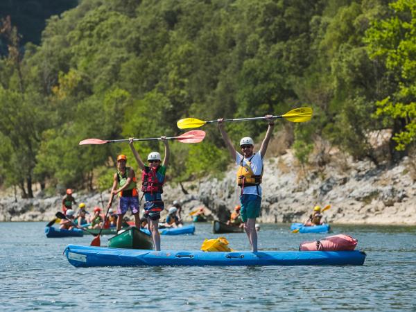 Guided kayak vacation in France