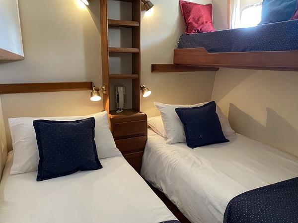Private motor yacht charter in Scotland