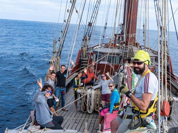 Tall ship sailing vacation, Plymouth to Bilbao