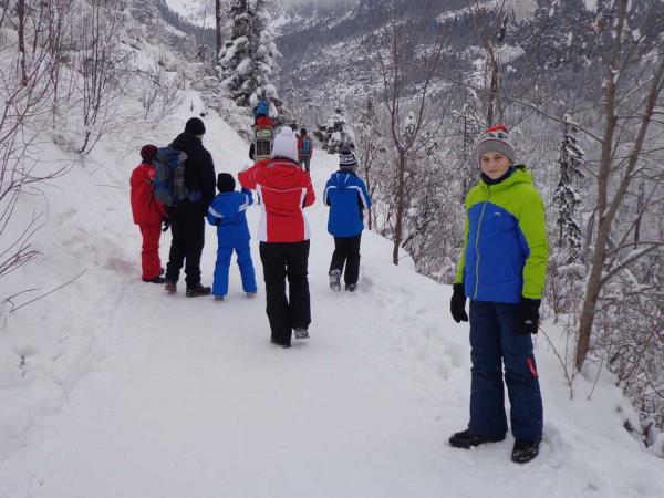 Family Slovakia winter vacation