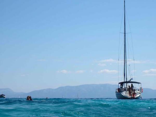 Greece sailing holiday for families
