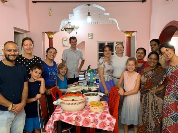 Family holiday with volunteering in India