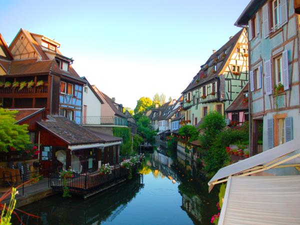 Family cycling vacation in Alsace, France