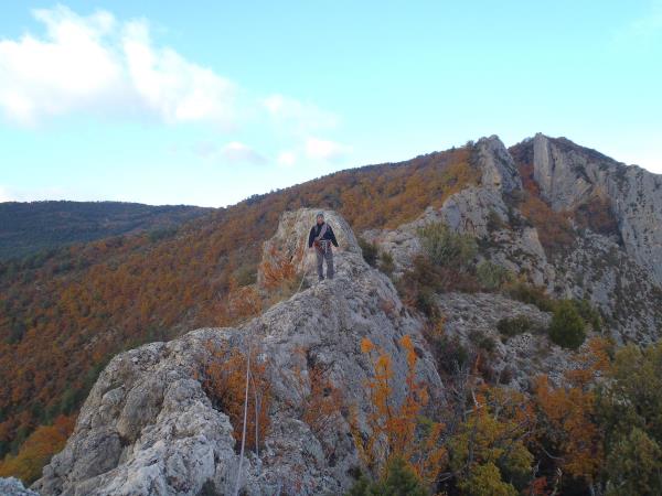 Rock climbing vacation in France