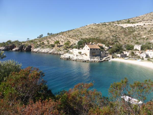 Croatia self-guided trekking vacation, Dalmatian Islands