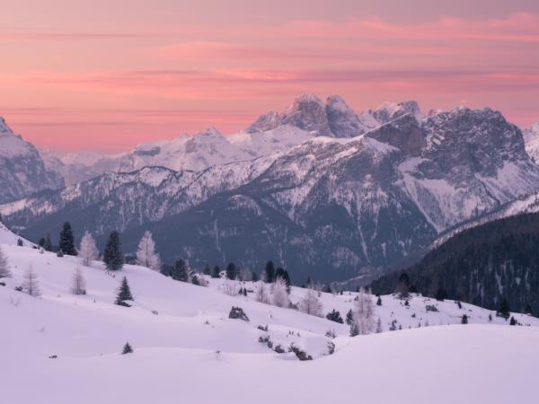 Winter in Dolomites photography vacation