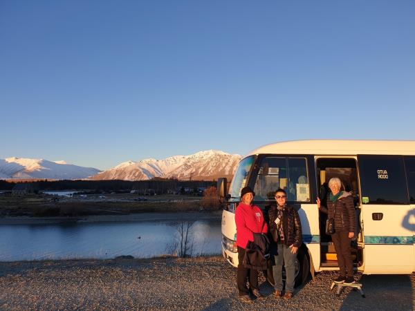New Zealand south island group tour