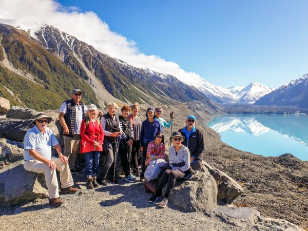 New Zealand south island group tour