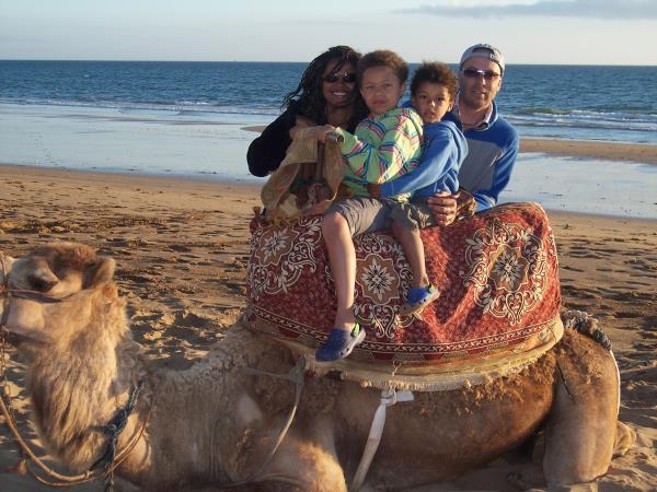 Morocco family tour, camels, kasbahs & beach