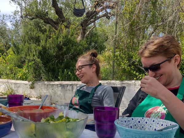 Vegetarian cuisine vacation in Greece