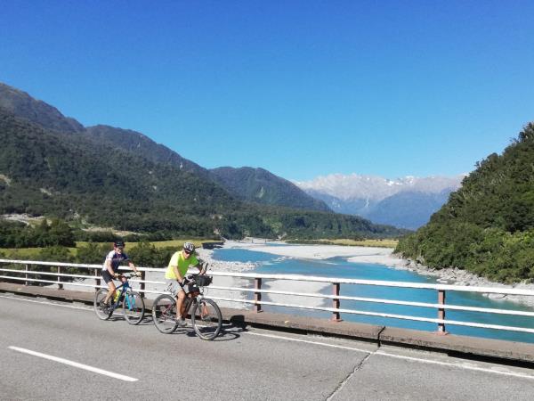 New Zealand cycling tour, South Island