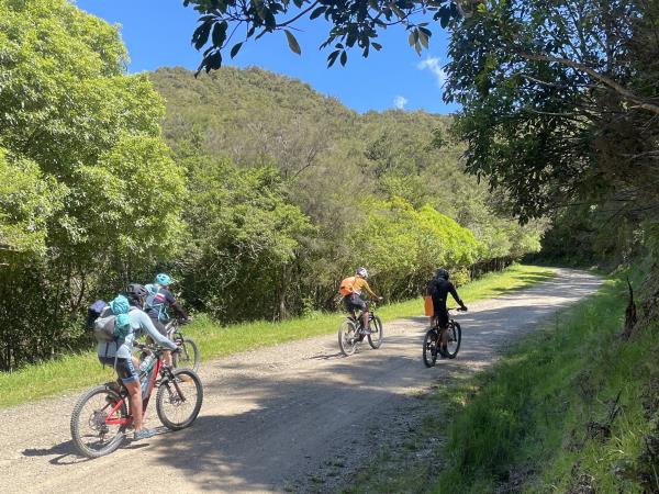 New Zealand cycling tour, South Island