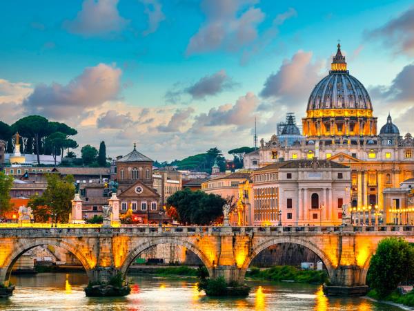 Rome to Venice rail vacation