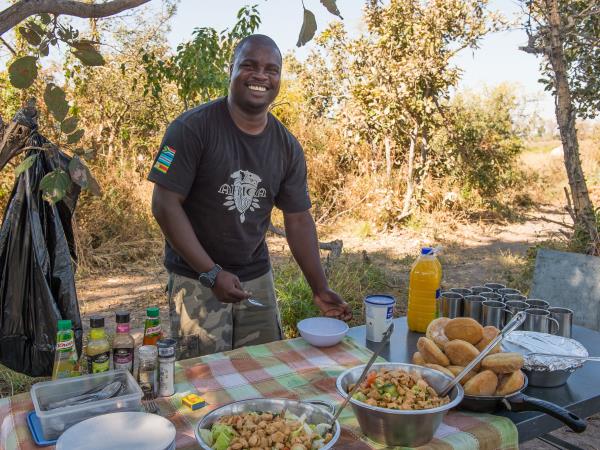 Botswana safari and wild camping