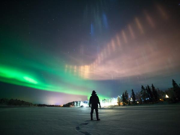 Finland Northern Lights and glamping