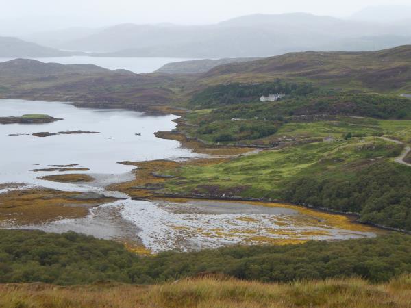 Painting holiday in Scottish Highlands