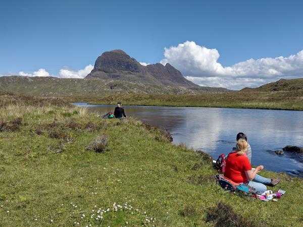 Painting holiday in Scottish Highlands