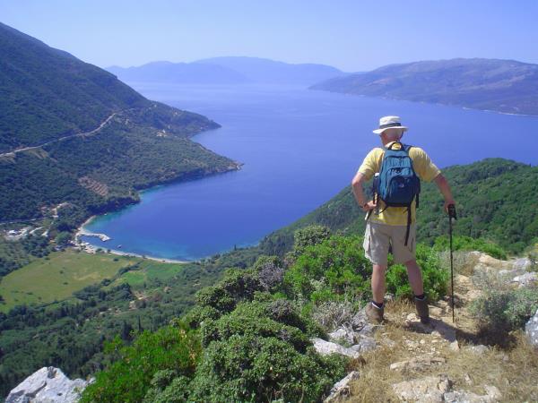 Self-guided walking vacation in Ithaca, Greece