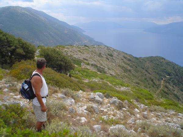 Self-guided walking vacation in Ithaca, Greece