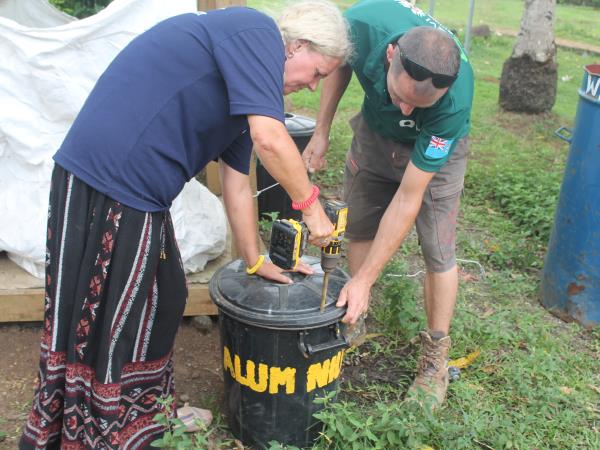 Fiji, rainwater harvesting & water security volunteering vacation