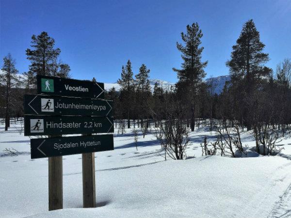 Jotunheimen cross country skiing vacation in Norway