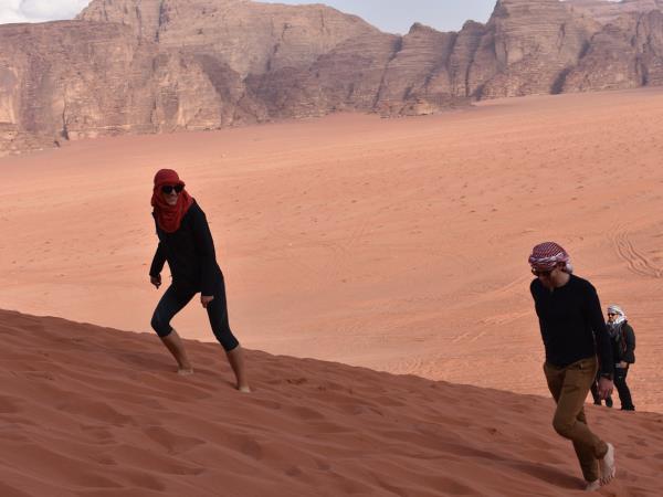 Petra to Wadi Rum trek, 6 days