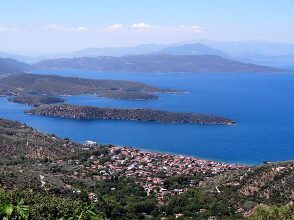 Mosaic and beads workshop in Greece, Sea and landscapes