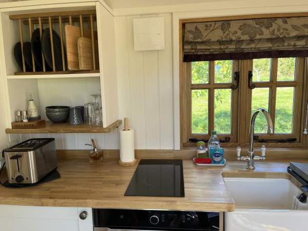 Shepherds hut in South Downs