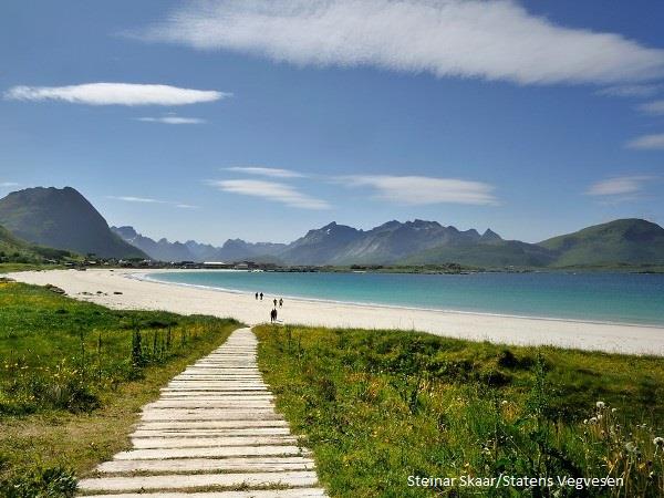 Lofoten Islands self guided cycling vacation, Norway