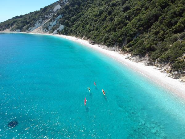 Kayaking in Ionian Islands, Greece