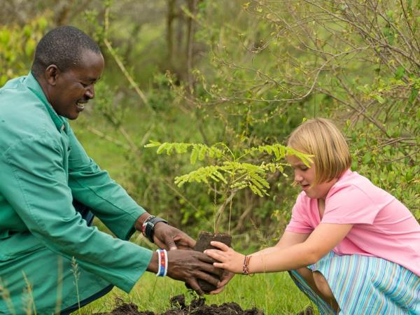 Family luxury camping safari in Kenya