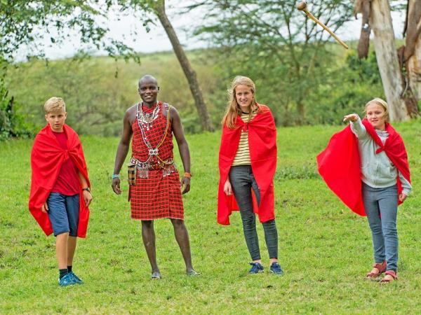 Family luxury camping safari in Kenya