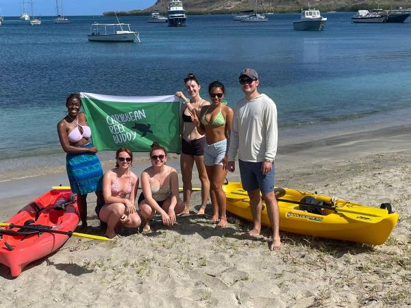 Caribbean coral reef conservation in Carriacou